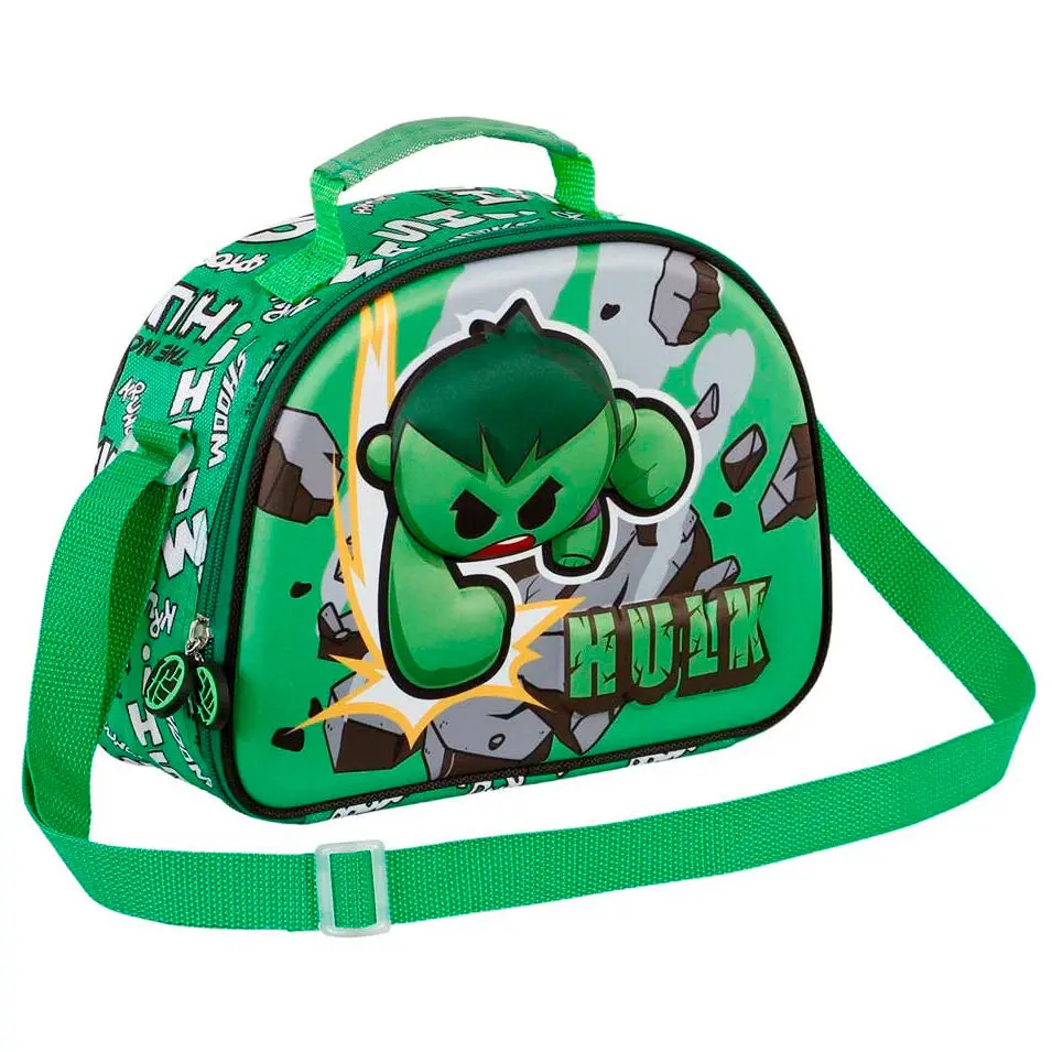 Marvel Avengers Hulk Greenmass 3D uzsonnás táska termékfotó