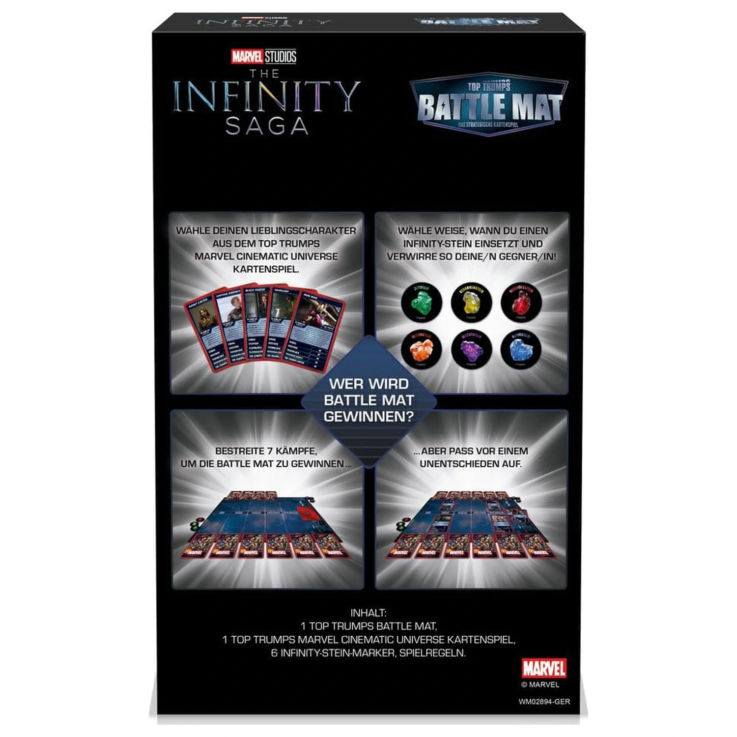 Marvel BattleMat német nyelvű társasjáték  termékfotó
