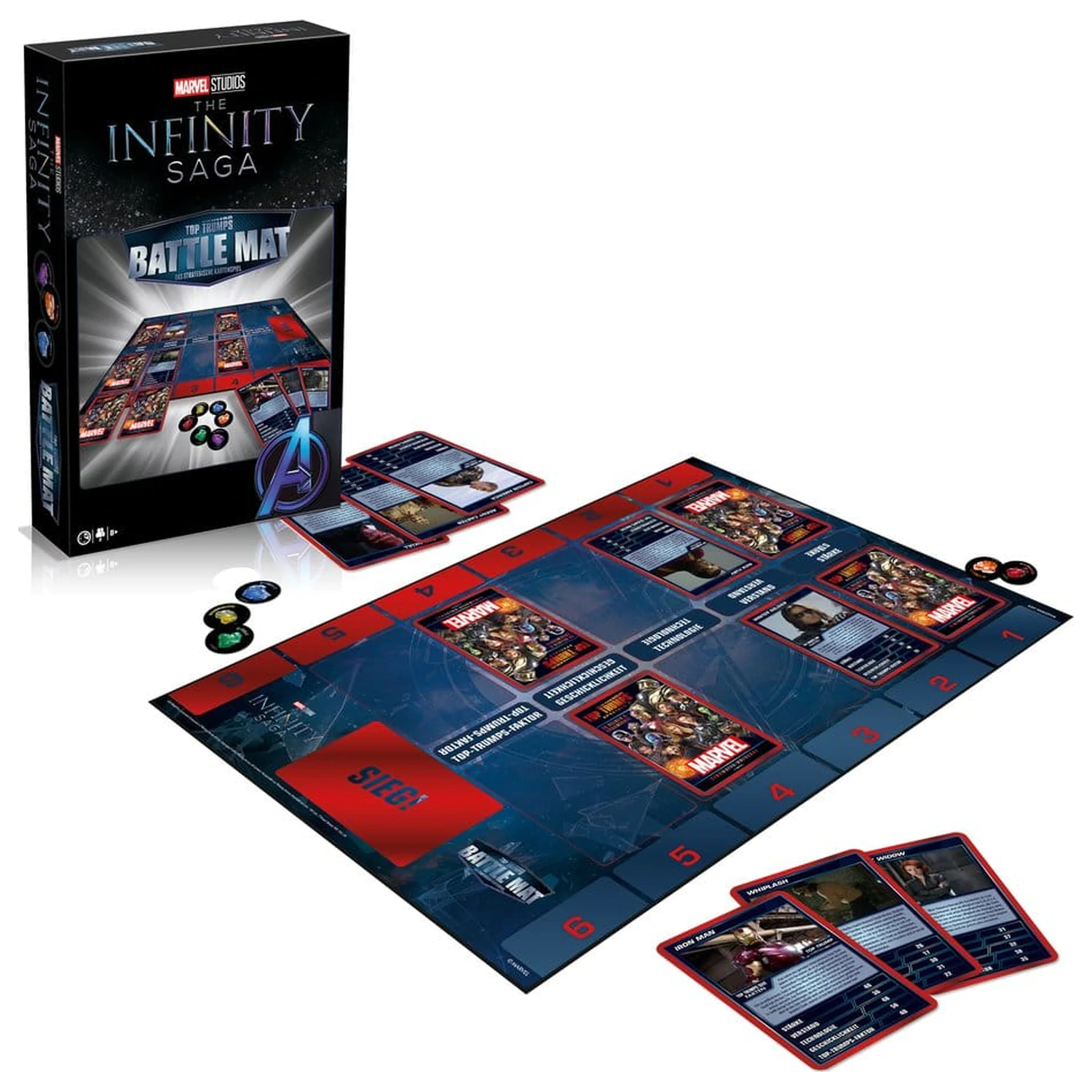 Marvel BattleMat német nyelvű társasjáték  termékfotó