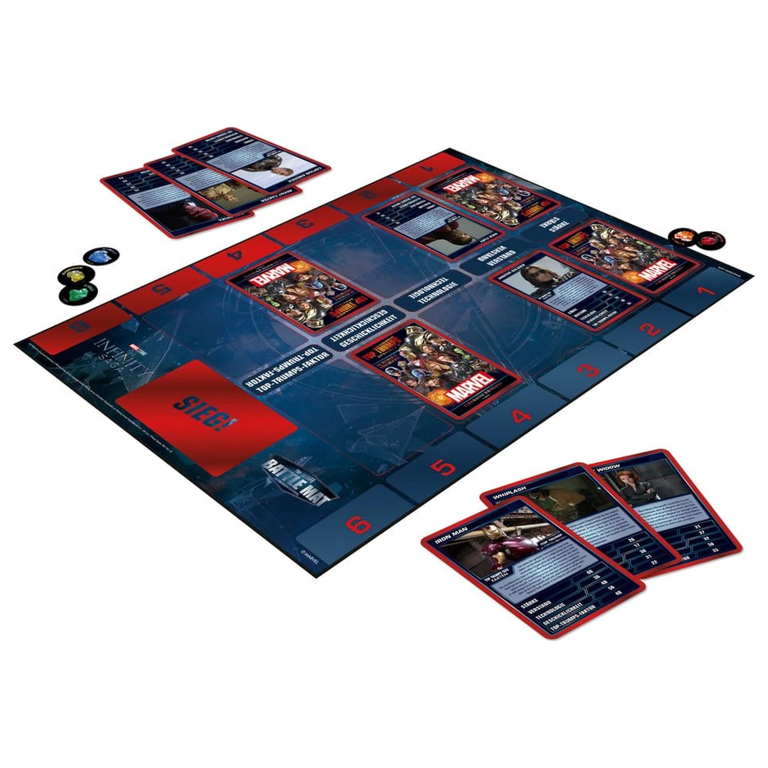 Marvel BattleMat német nyelvű társasjáték  termékfotó