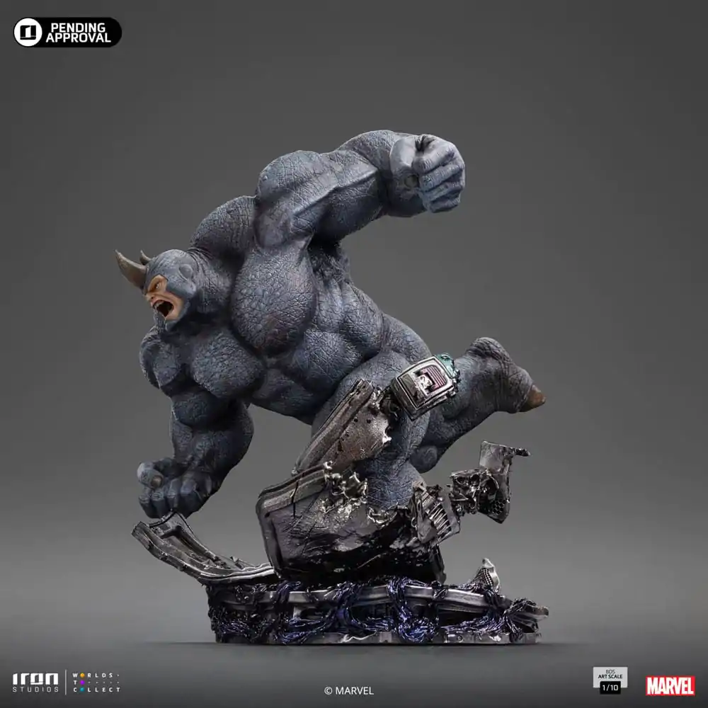 Marvel BDS Art Scale 1/10 Rhino szobor figura 26 cm termékfotó