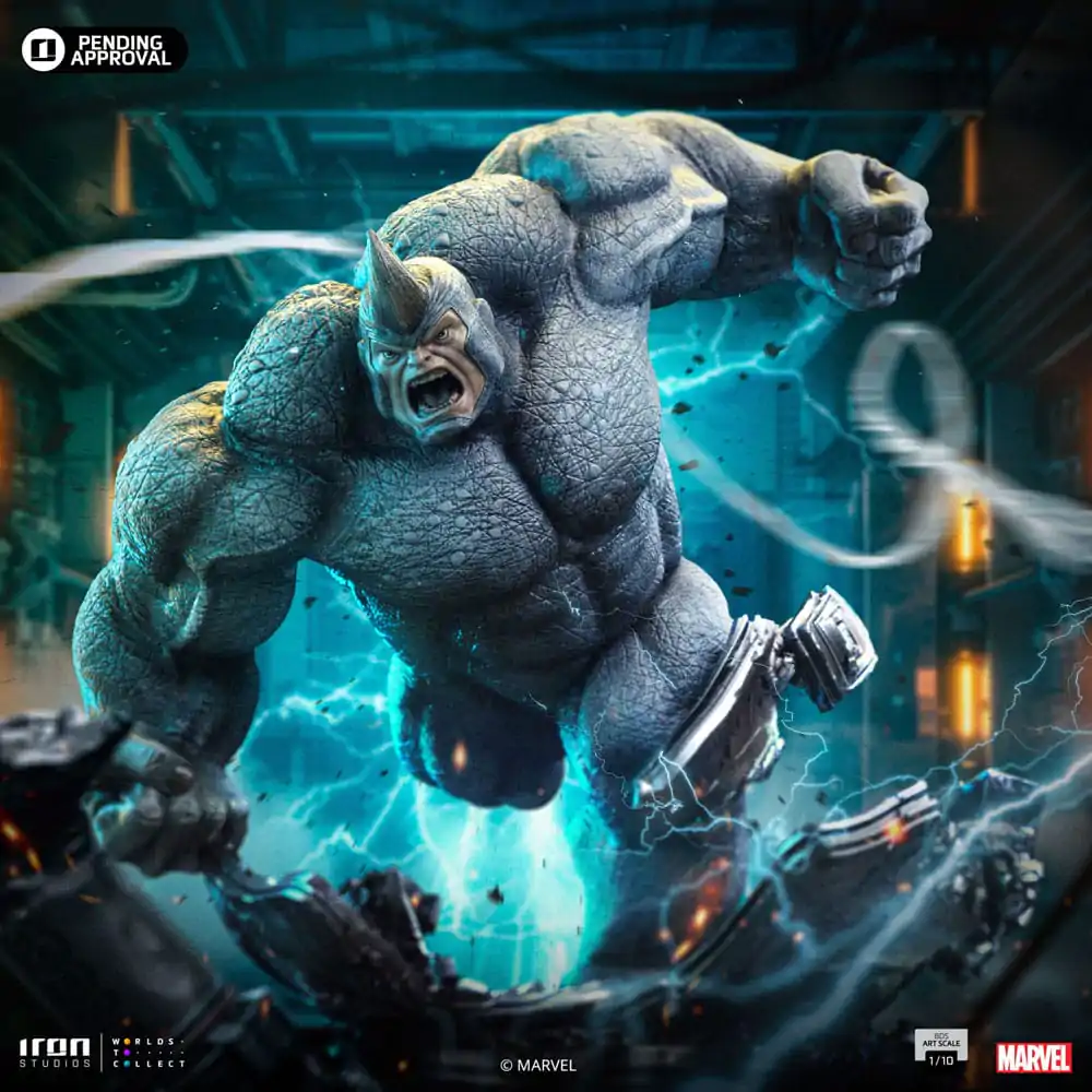 Marvel BDS Art Scale 1/10 Rhino szobor figura 26 cm termékfotó