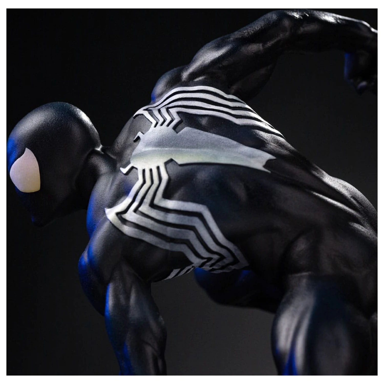 Marvel BDS Art Scale 1/10 Spider-Man Black Costume szobor figura 20 cm termékfotó