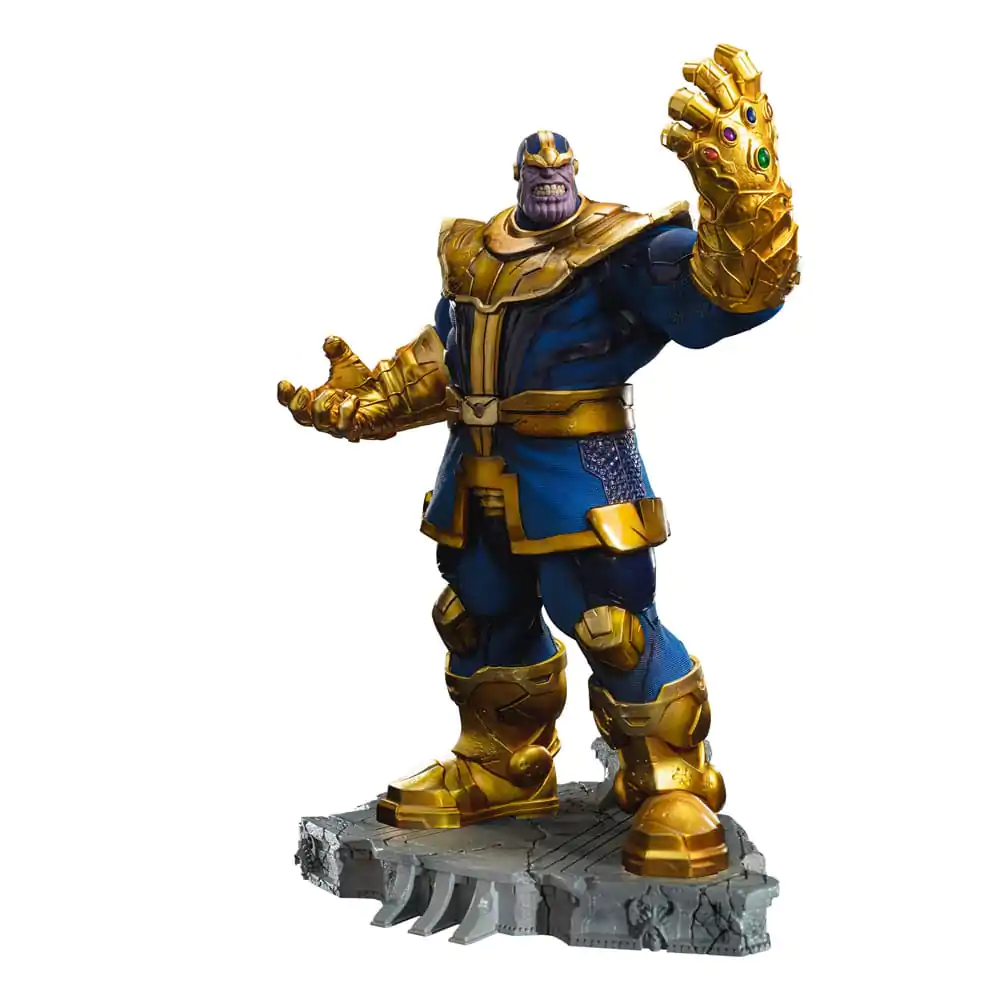 Marvel BDS Art Scale 1/10 Thanos Infinity Gaunlet Diorama szobor figura 30 cm termékfotó