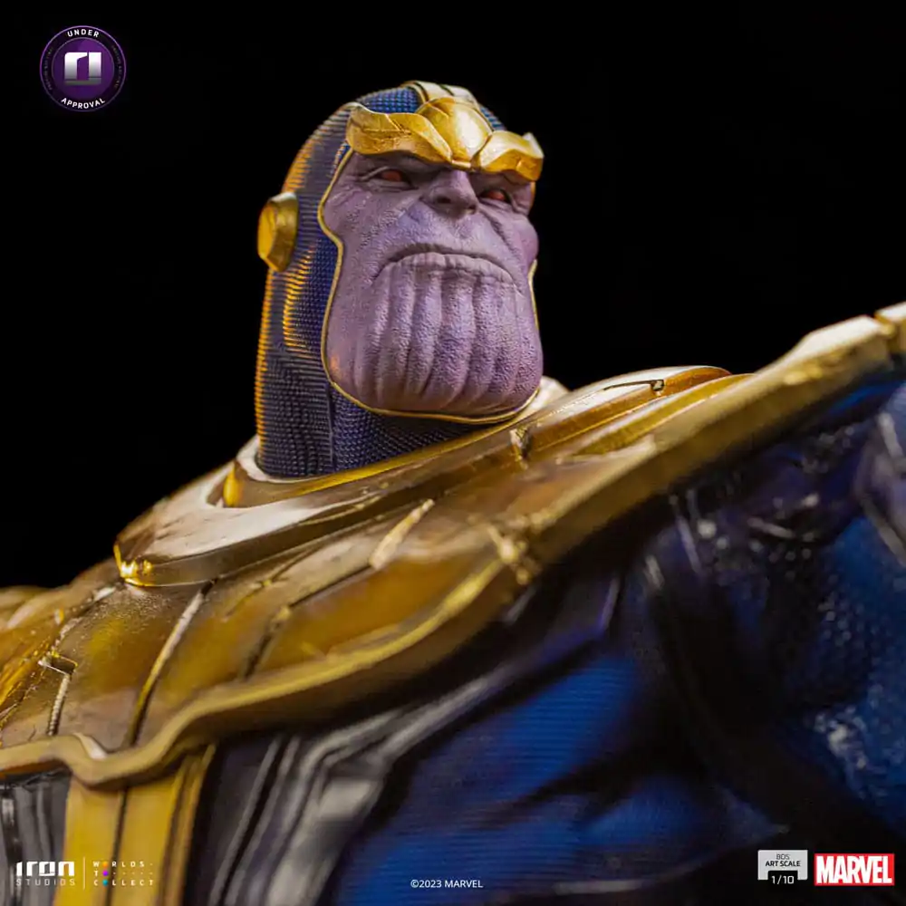 Marvel BDS Art Scale 1/10 Thanos Infinity Gaunlet Diorama szobor figura 30 cm termékfotó