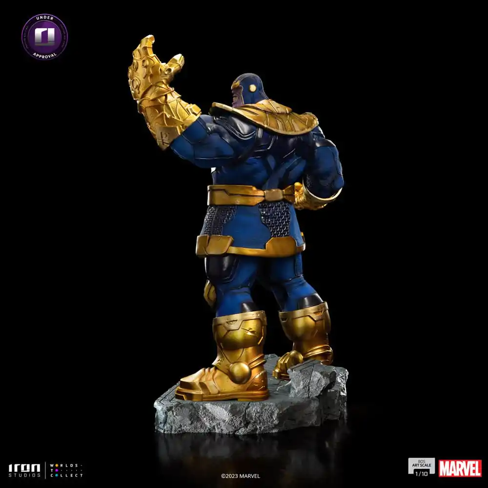 Marvel BDS Art Scale 1/10 Thanos Infinity Gaunlet Diorama szobor figura 30 cm termékfotó