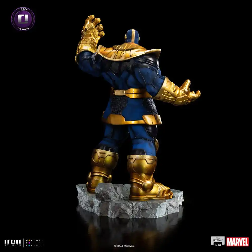 Marvel BDS Art Scale 1/10 Thanos Infinity Gaunlet Diorama szobor figura 30 cm termékfotó