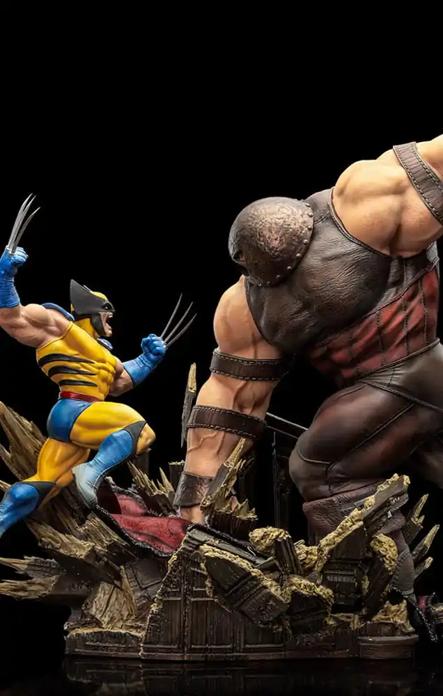 Marvel BDS Art Scale 1/10 Wolverine vs Juggernaut szobor figura 30 cm termékfotó