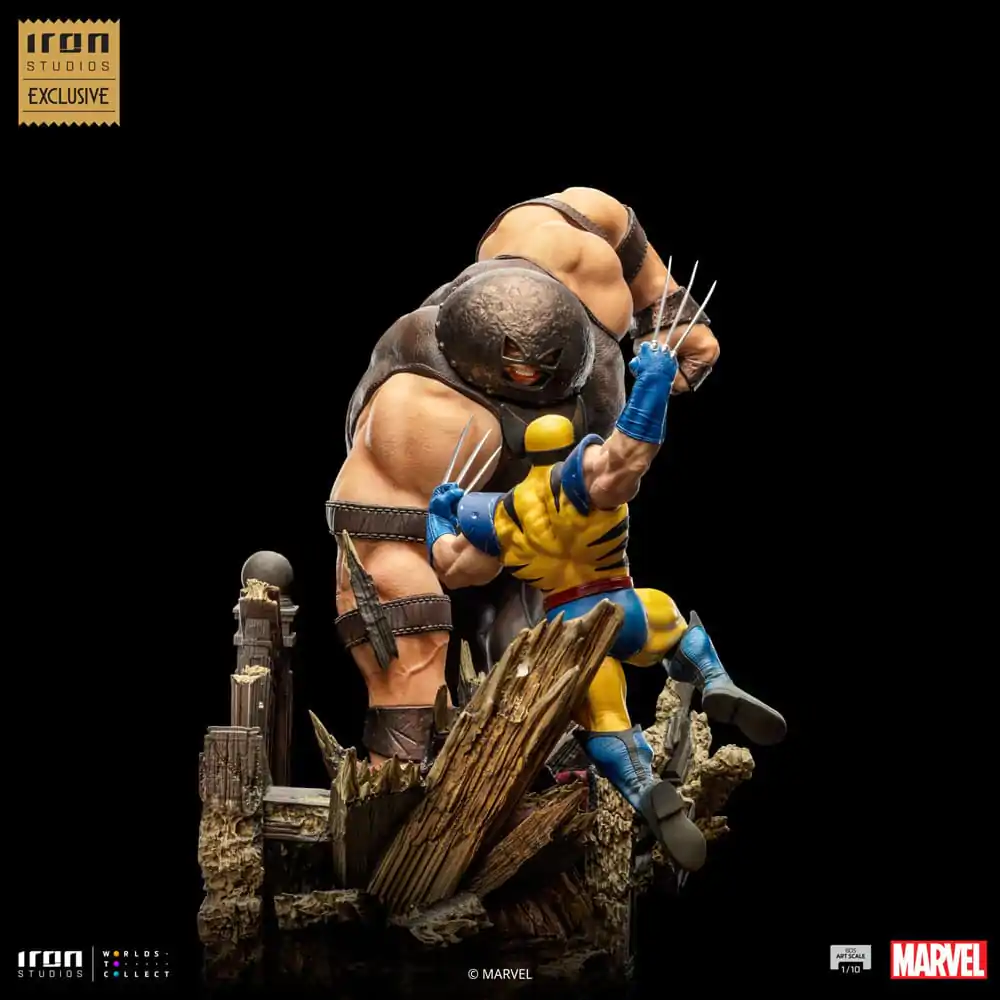 Marvel BDS Art Scale 1/10 Wolverine vs Juggernaut szobor figura 30 cm termékfotó