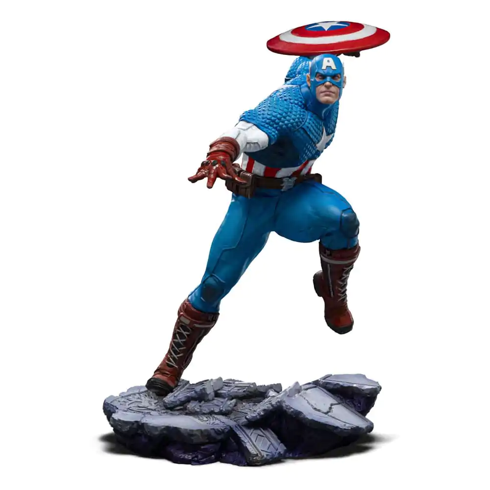 Marvel BDS Art Scale 1/10 Captain America szobor figura 22 cm termékfotó