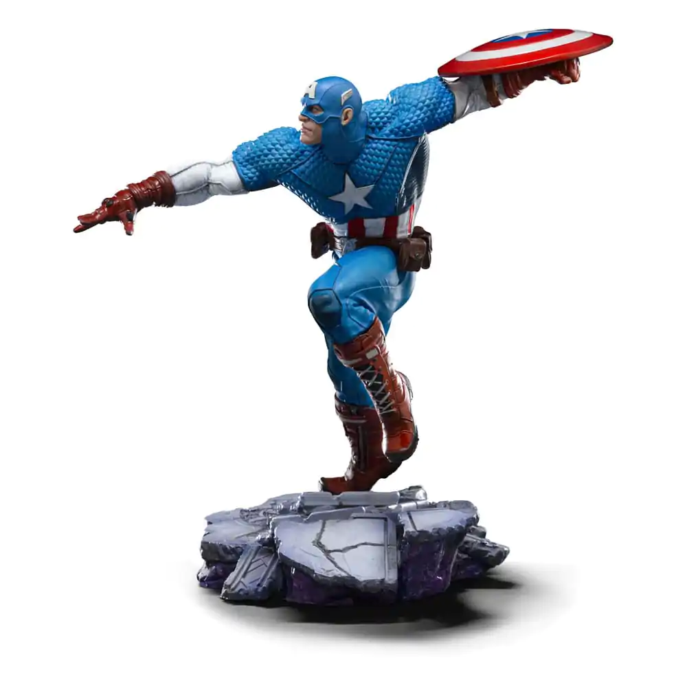 Marvel BDS Art Scale 1/10 Captain America szobor figura 22 cm termékfotó