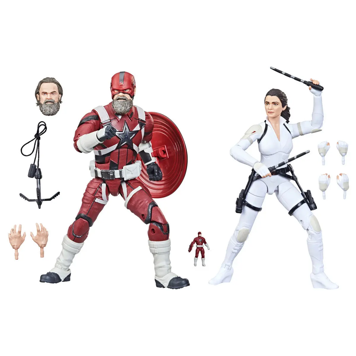 Marvel Black Widow Red Guardian and Melina 2db-os figura csomag 15cm termékfotó