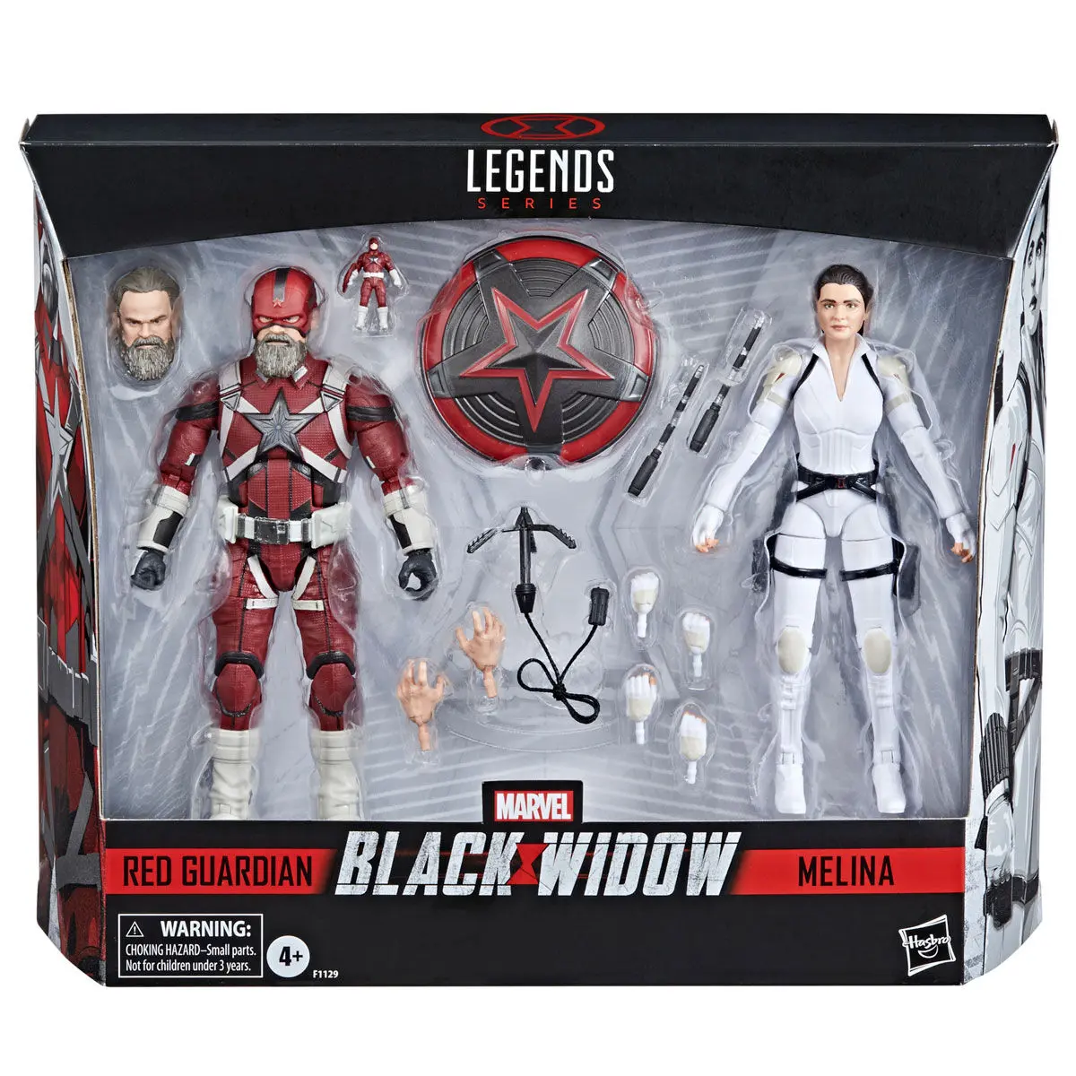 Marvel Black Widow Red Guardian and Melina 2db-os figura csomag 15cm termékfotó