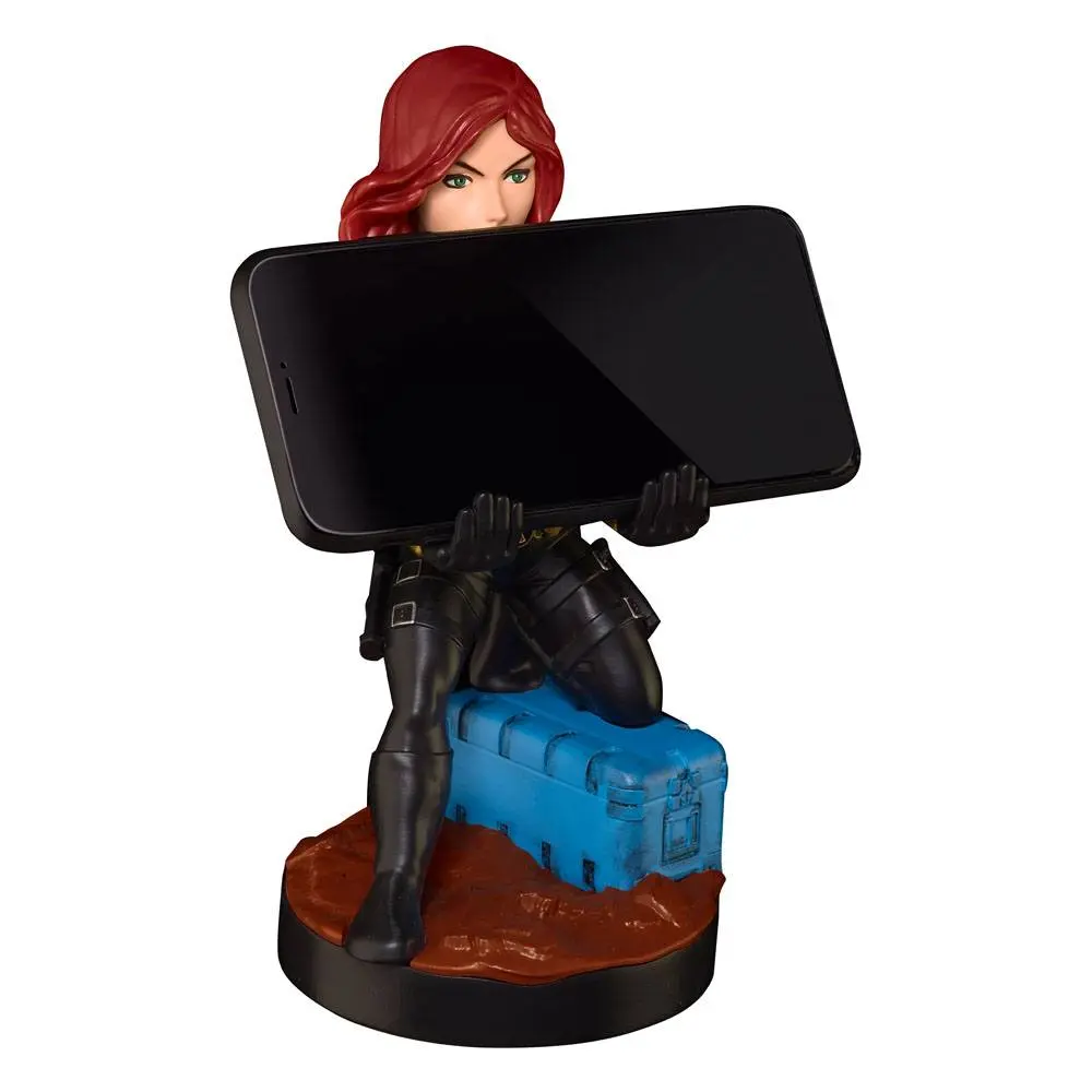 Black Widow kontroller/telefon tartó Cable Guy figura 20 cm termékfotó