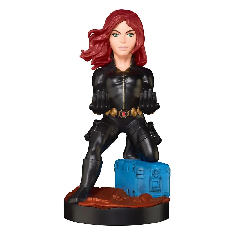 Black Widow kontroller/telefon tartó Cable Guy figura 20 cm termékfotó