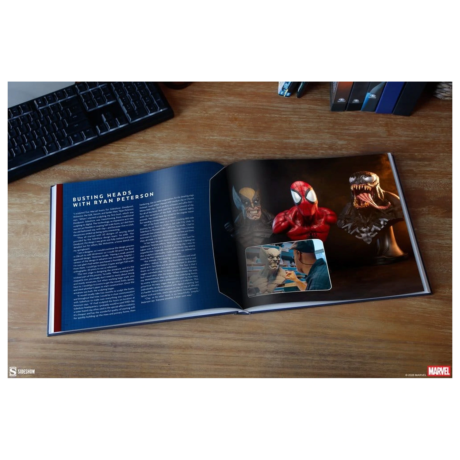 Marvel Book Collecting the Universe: The Art of Sideshow (Hardcover) termékfotó