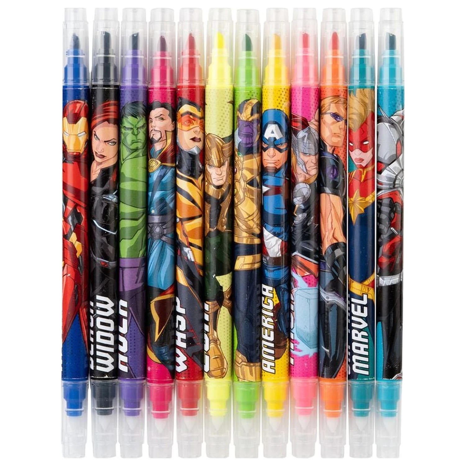 Marvel Bosszúállók 12 db-os filctoll csomag termékfotó