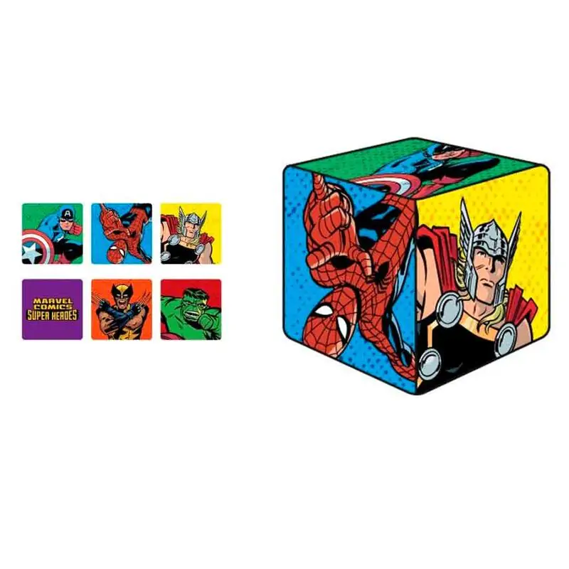 Marvel Bosszúállók 3D kocska párna termékfotó