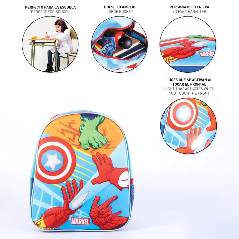 Marvel Avengers 3D Rucksack 31cm termékfotó