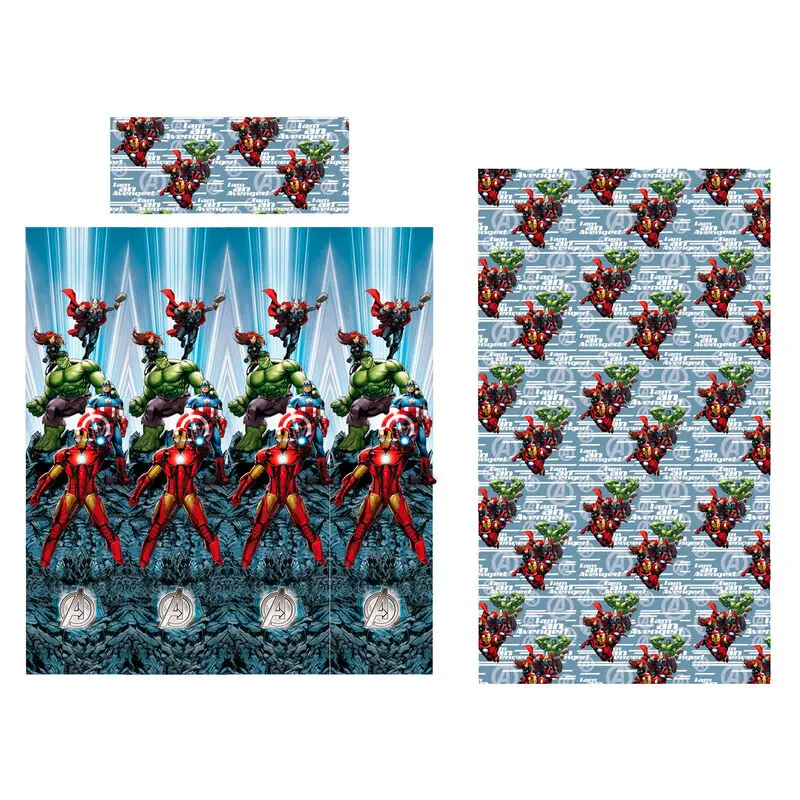 Marvel Bosszúállók ágyneműhuzat készlet egyszemélyes ágyra termékfotó