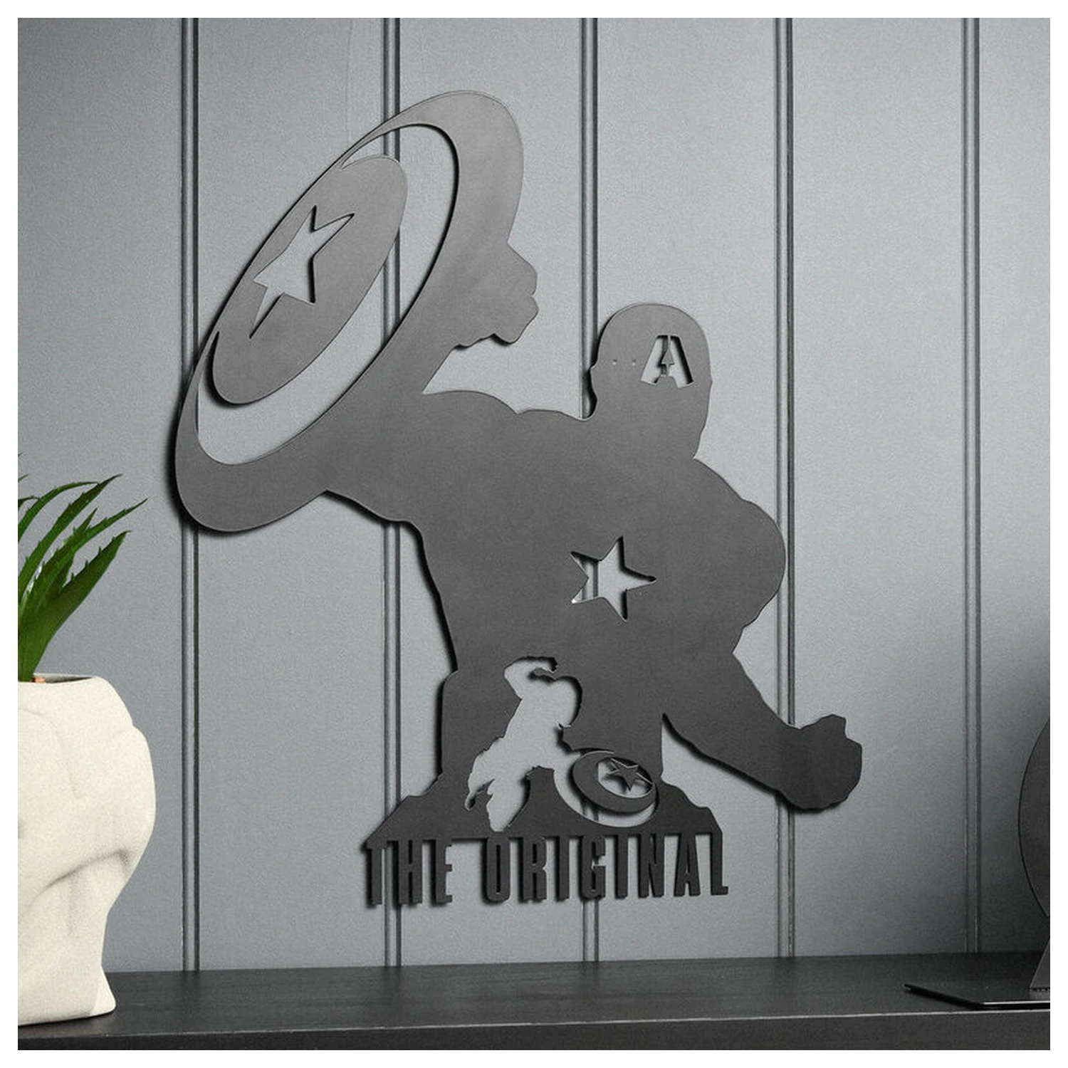 Marvel Bosszúállók Amerika Kapitány fali plakett dekoráció termékfotó