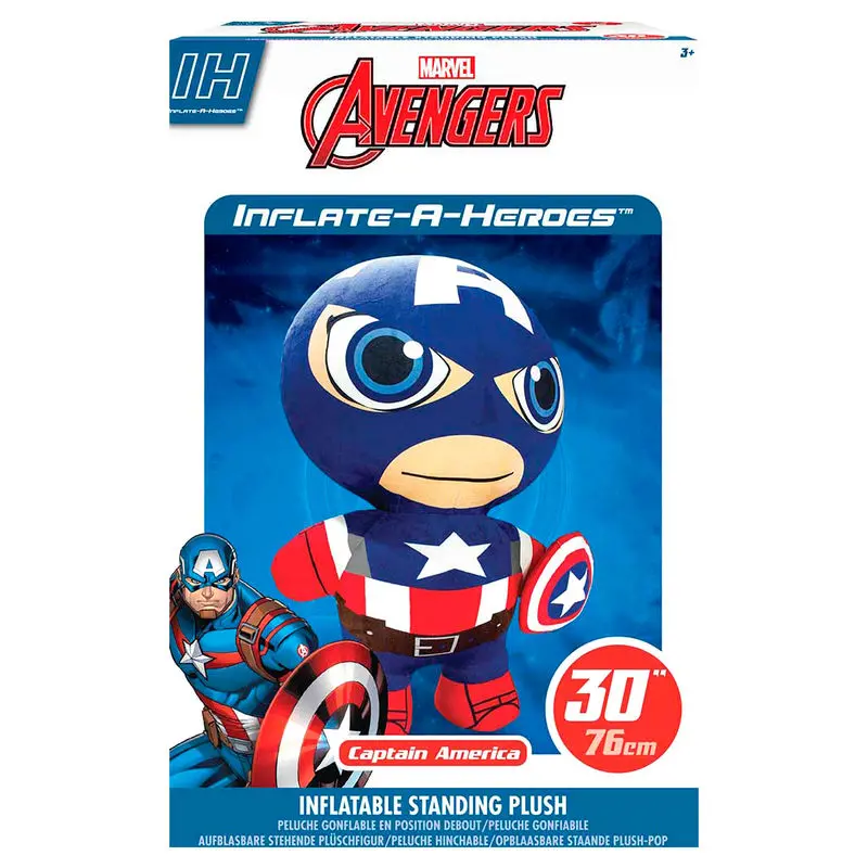 Marvel Bosszúállók Amerika Kapitány felfújható plüss 76cm termékfotó
