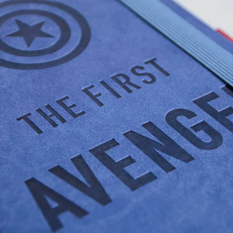 Marvel Bosszúállók Amerika Kapitány prémium A5 jegyzetfüzet termékfotó