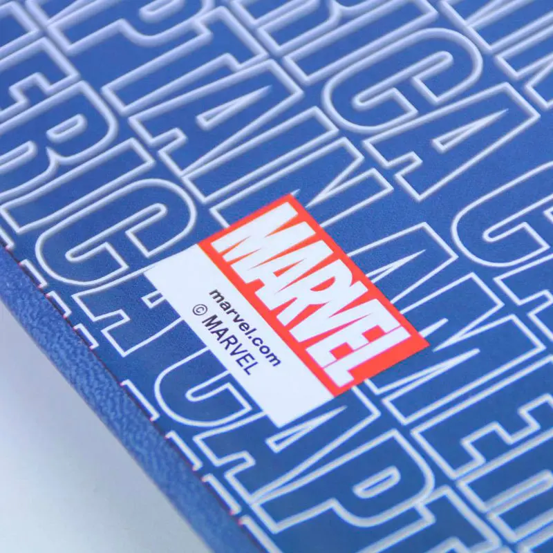 Marvel Bosszúállók Amerika Kapitány prémium A5 jegyzetfüzet termékfotó