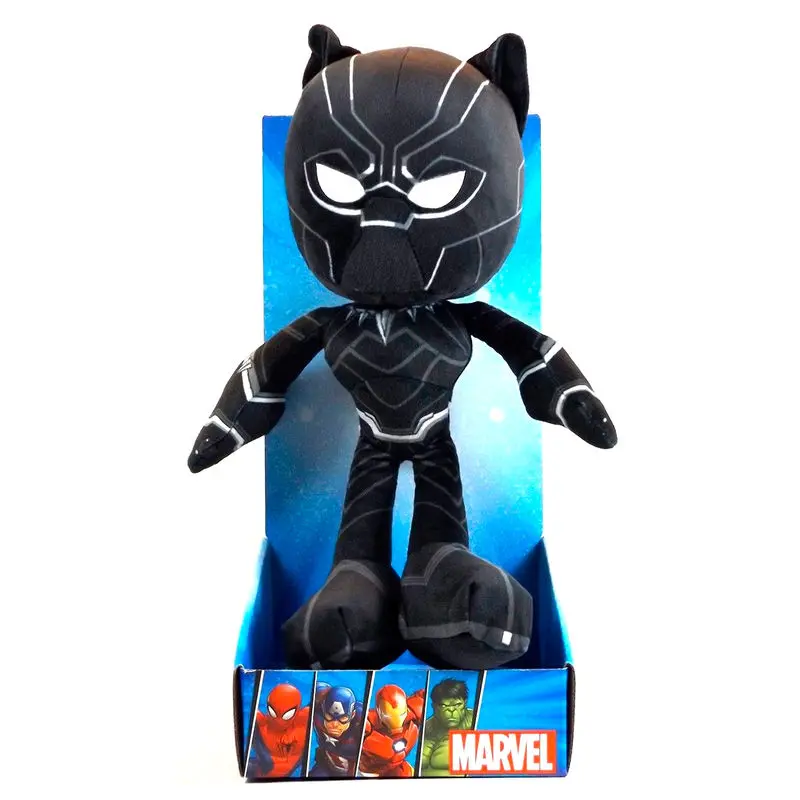 Marvel Bosszúállók Black Panther Akció plüss 25cm termékfotó