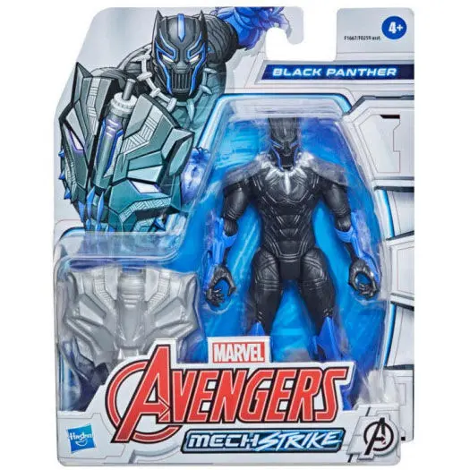 Marvel Bosszúállók Black Panther Mech Strike figura 15cm termékfotó