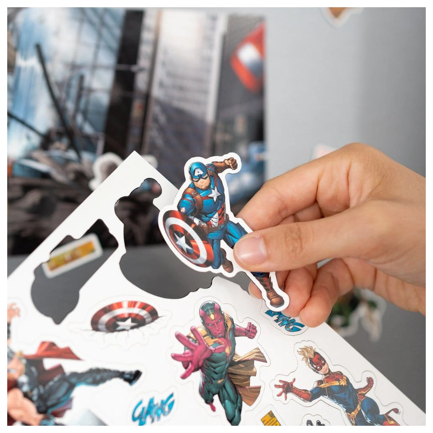 Marvel Bosszúállók Die-Cut hűtőmágnes csomag  termékfotó