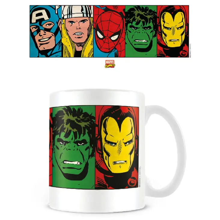 Marvel Bosszúállók Faces bögre termékfotó