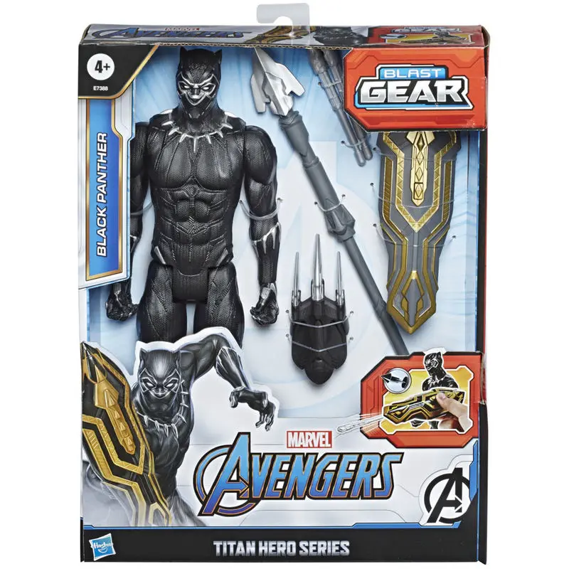 Marvel Bosszúállók Black Panther Titan Hero sorozat figura 30cm termékfotó