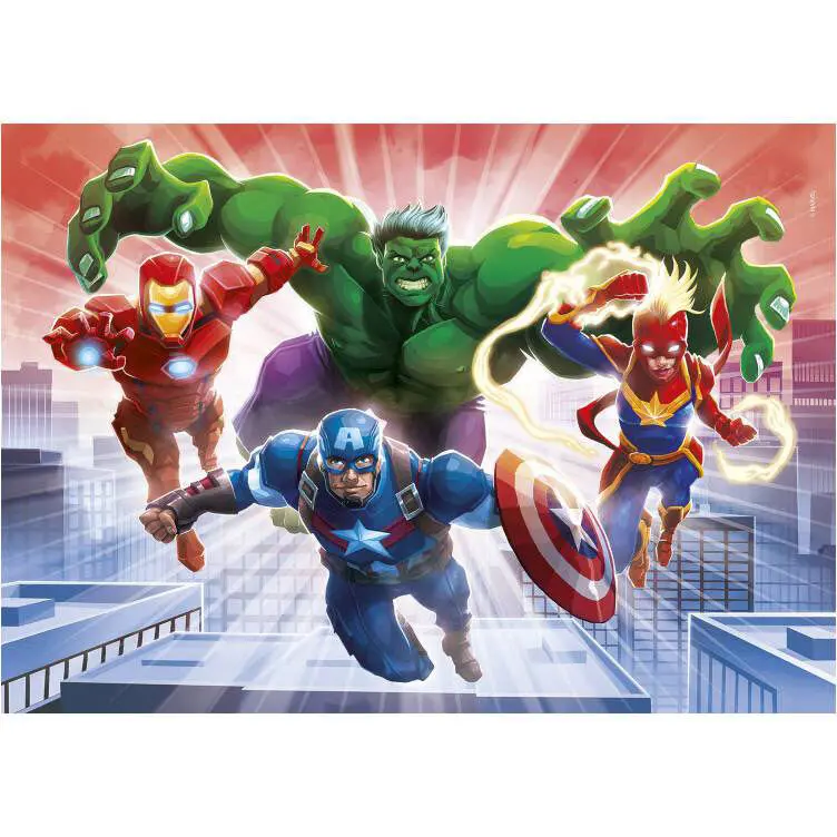 Marvel Avengers Glowing puzzle 104St termékfotó