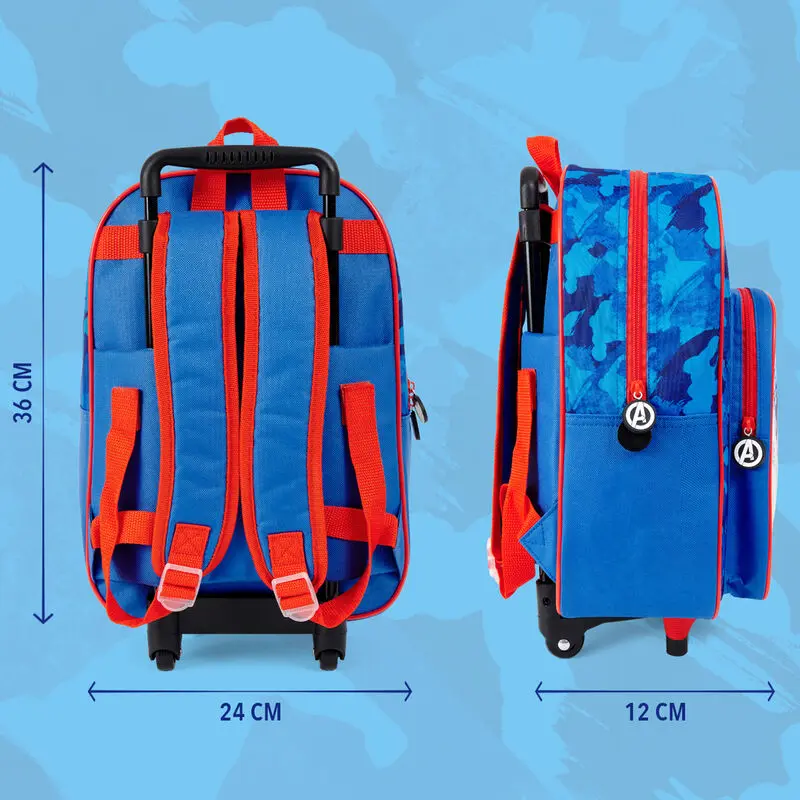 Marvel Bosszúállók gurulós táska 36cm termékfotó