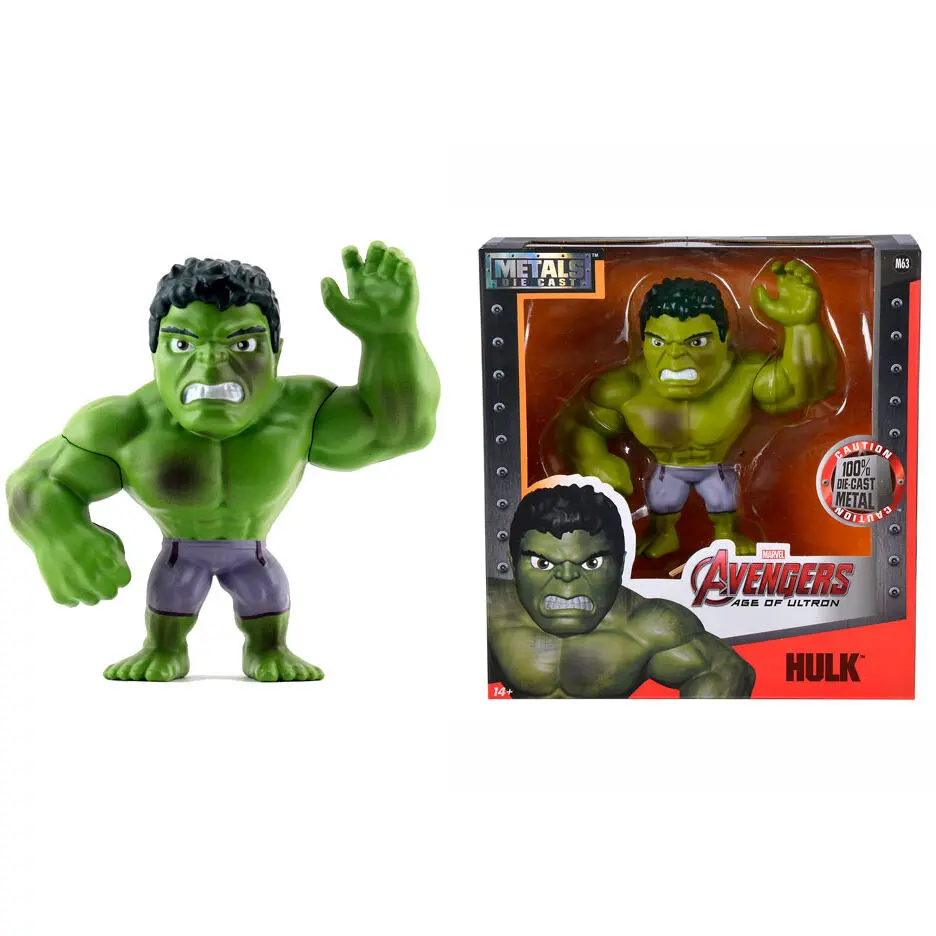 Marvel Bosszúállók Hulk fém figura 15cm termékfotó