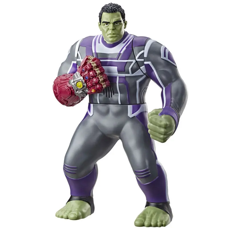 Marvel Bosszúállók Hulk Power Punch figura 35cm spanyol nyelvű termékfotó