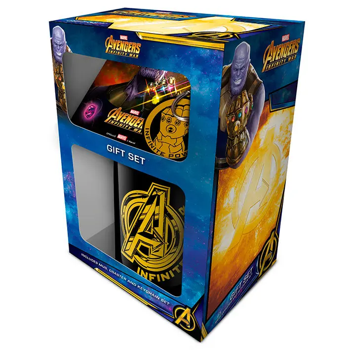 Marvel Bosszúállók Infinity War bögre kulcstartó ajándékcsomag termékfotó