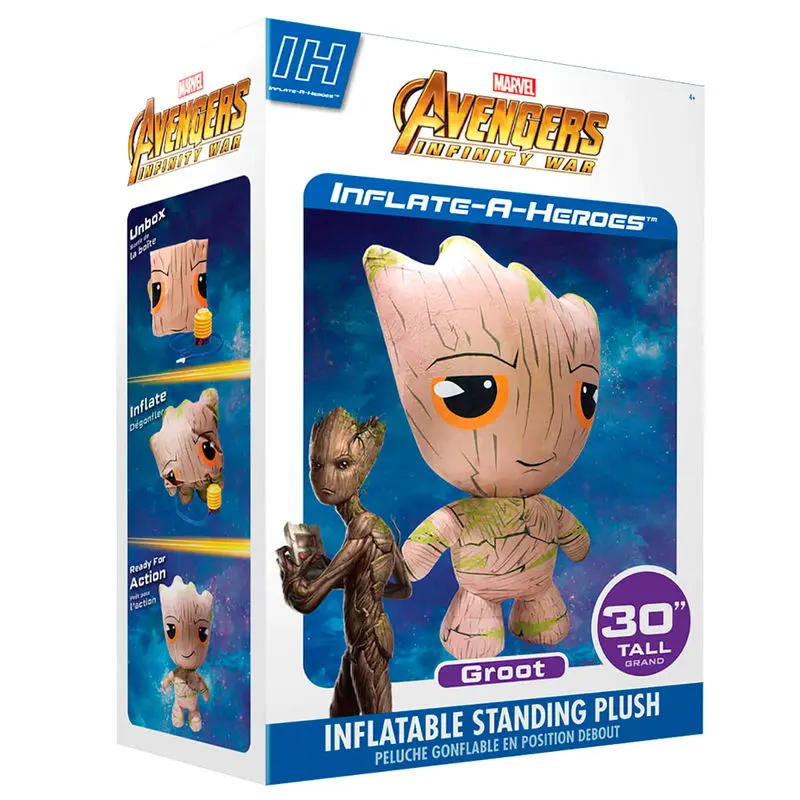 Marvel Bosszúállók Infinity War Groot felfújható plüss 76cm termékfotó