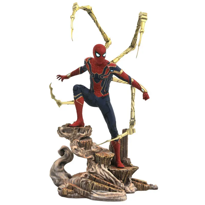 Marvel Avengers Infinity War Iron Spider-Man diorama figura 23cm termékfotó