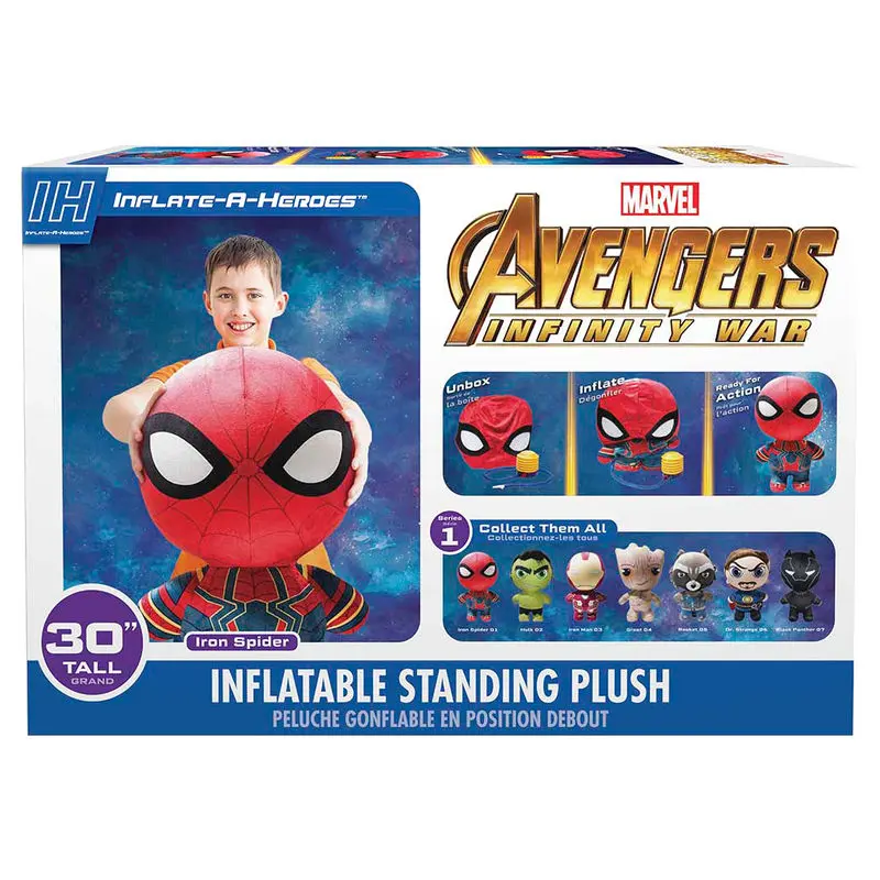 Marvel Bosszúállók Infinity War Pókember felfújható plüss 78cm termékfotó