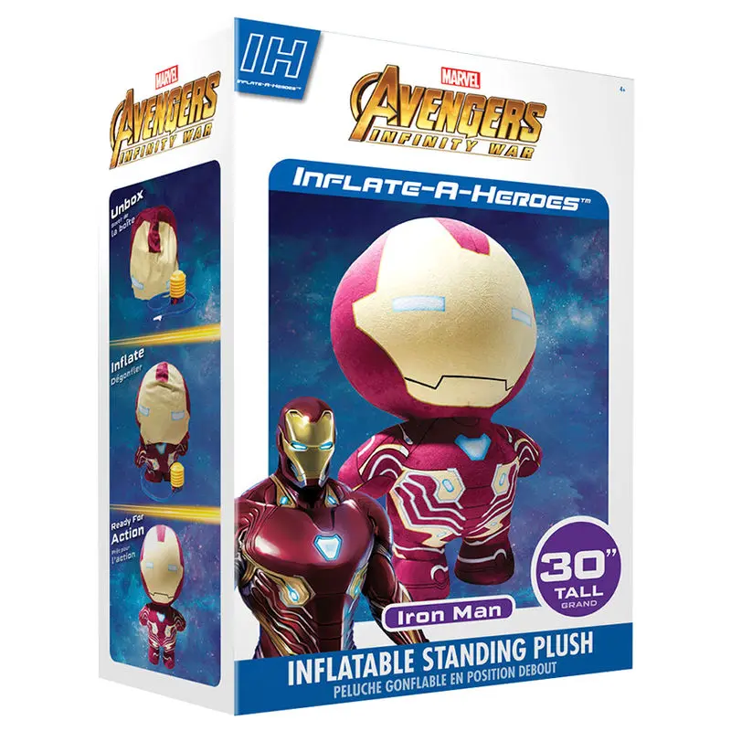 Marvel Bosszúállók Infinity War Vasember felfújható plüss 78cm termékfotó