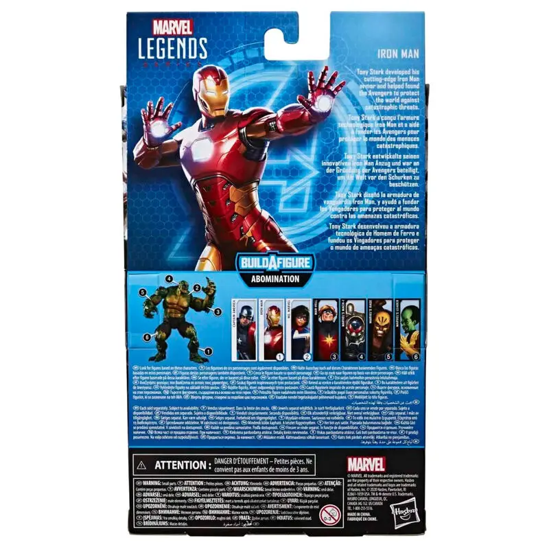 Marvel Bosszúállók Iron Man Gameverse Legends figura 15cm termékfotó