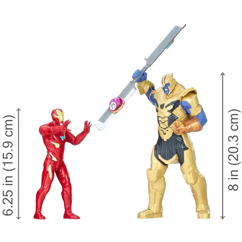 Marvel Bosszúállók Iron Man vs Thanos csomag 2 figura termékfotó