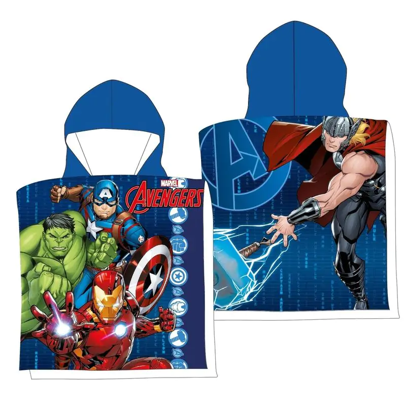 Marvel Avengers microfibre poncho beach towel termékfotó