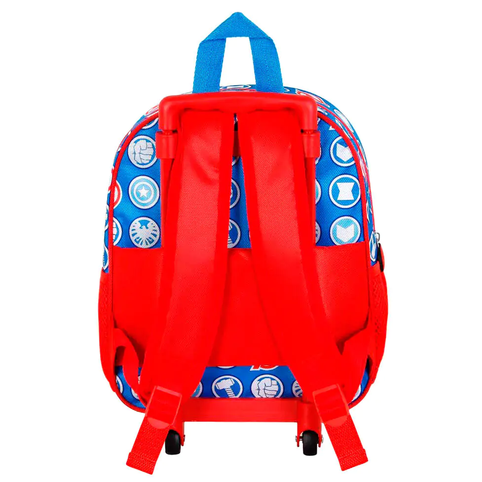 Marvel Bosszúállók Mini Heroes 3D gurulós táska 31cm termékfotó