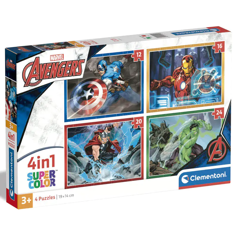 Marvel Bosszúállók puzzle 12-16-20-24db-os termékfotó