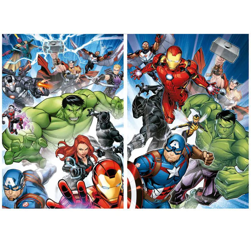 Marvel Bosszúállók puzzle 2x100db-os termékfotó