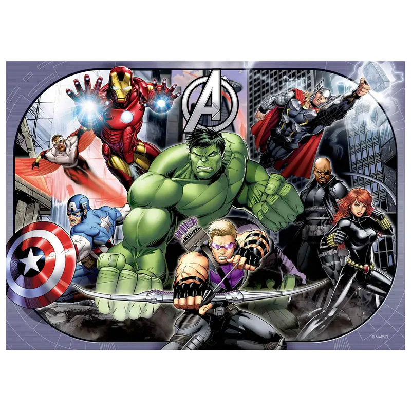 Marvel Bosszúállók puzzle 4x100db-os termékfotó