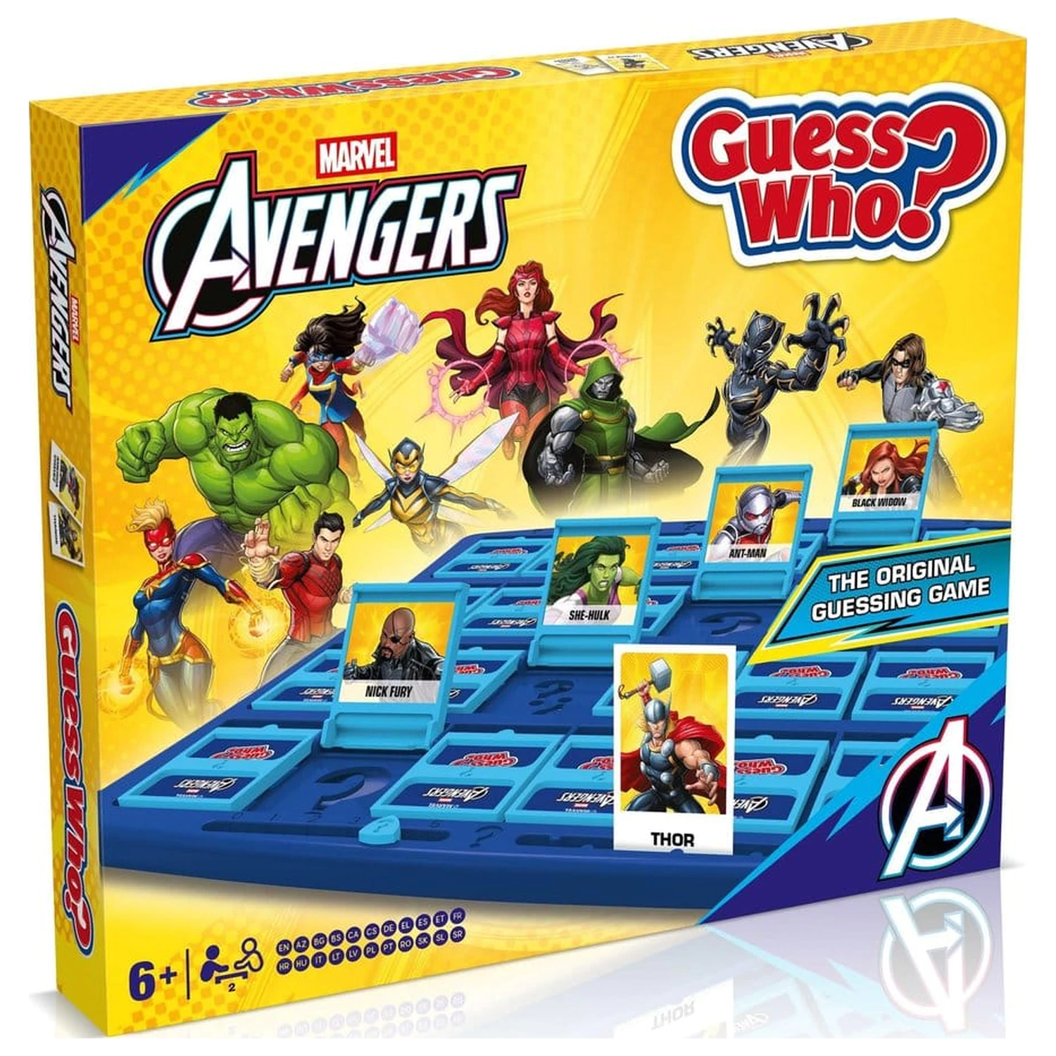 Marvel Bosszúállók társasjáték Guess Who?  termékfotó